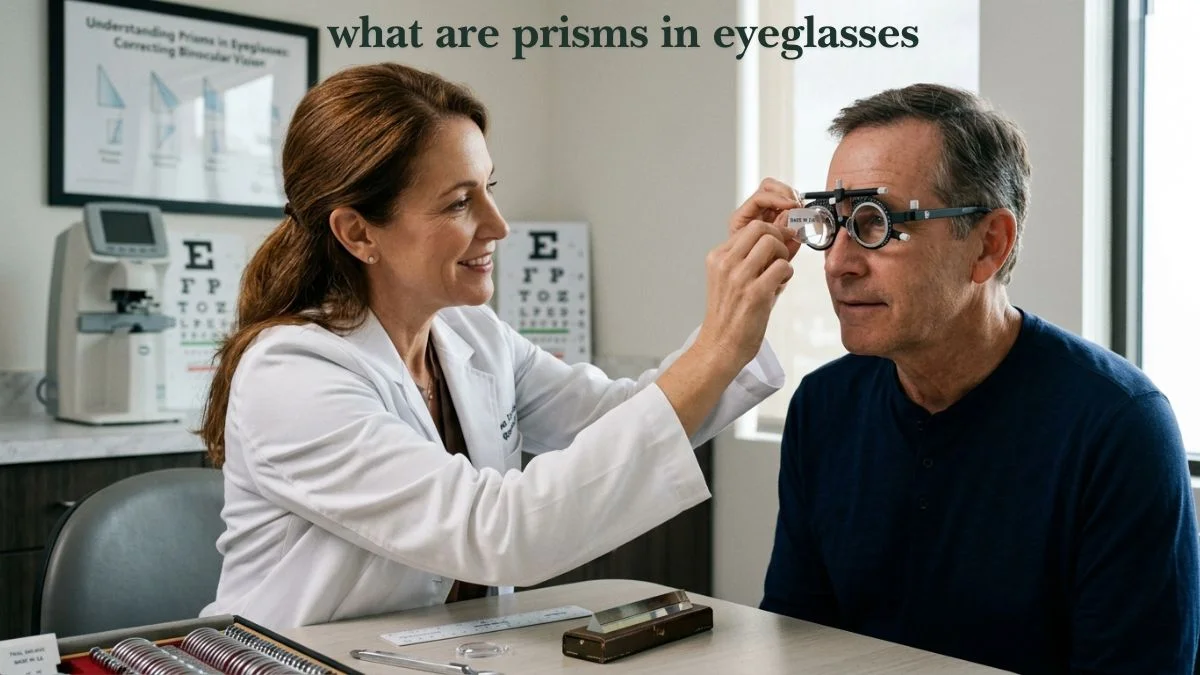 what are prisms in eyeglasses